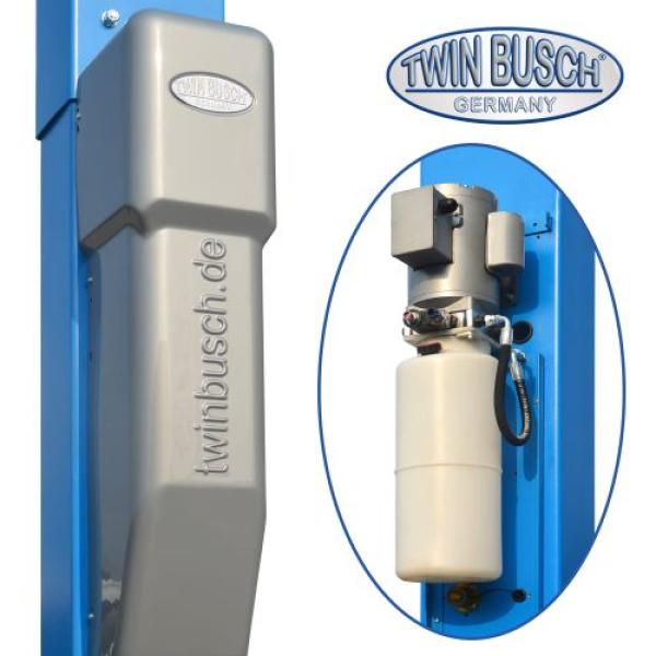 Twin Busch 2-Säulen-Hebebühne 3.6t – barrierefrei – Profi Line TW236PEB3.9 400V